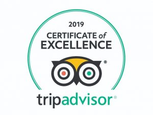 2019 certifcate of excellence tripadvisor