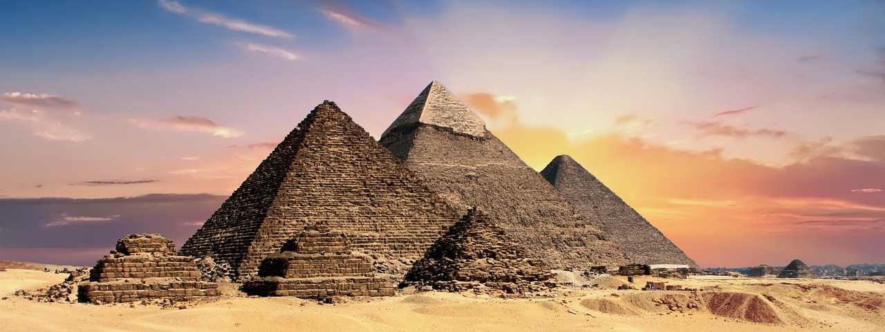 The most important pyramids in Egypt