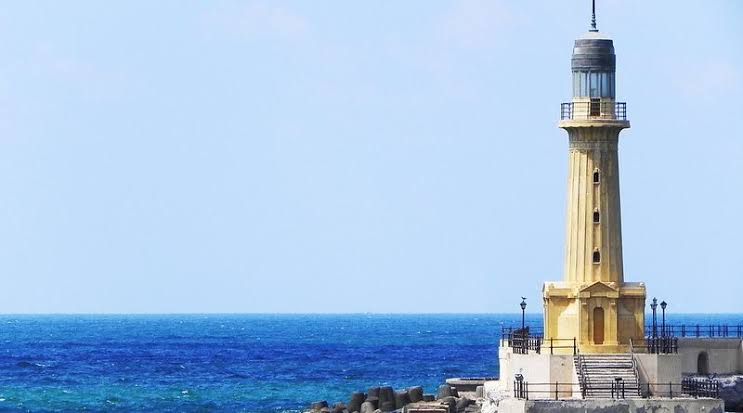 Lighthouse of Alexandria in Egypt